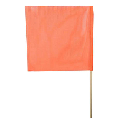 Warning flags with brackets