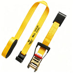 Ratchet Straps with Flat Hooks 2 Inch - View 1