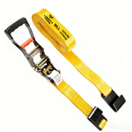 Ratchet Straps with Flat Hooks 2 Inch - View 3