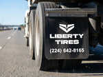 Wide Black Mud Flap 24 Inch - View 3