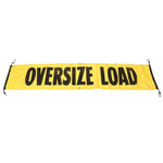 84" x 18" Oversize/Wide Load Vinyl Sign Banner w/ Bungee Co - View 1