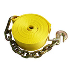 Ratchet Strap with Chain Anchor 4" x 30' G70 3/8", 15' Long - View 5
