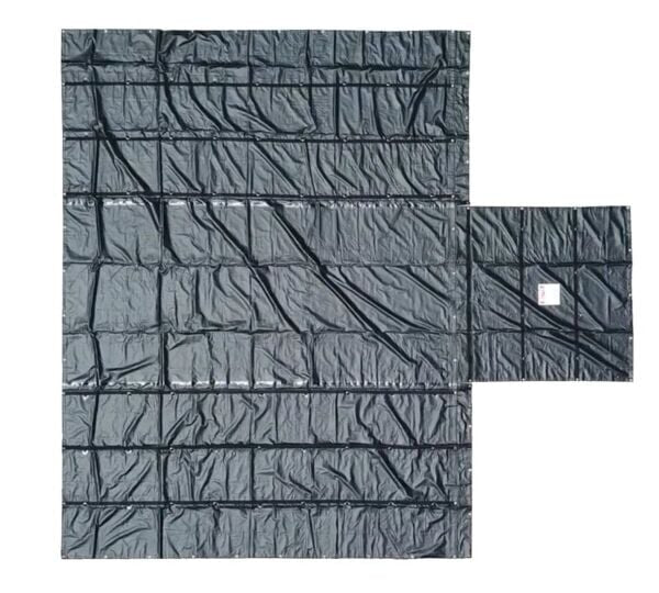 18oz 20' x 27' with  8' x 6' Flap