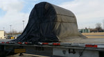 Heavy Duty Coil Tarp - 6'x6'x6' - 18 oz. Black Tarp - View 4