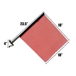 Warning Flags With Brackets - View 2
